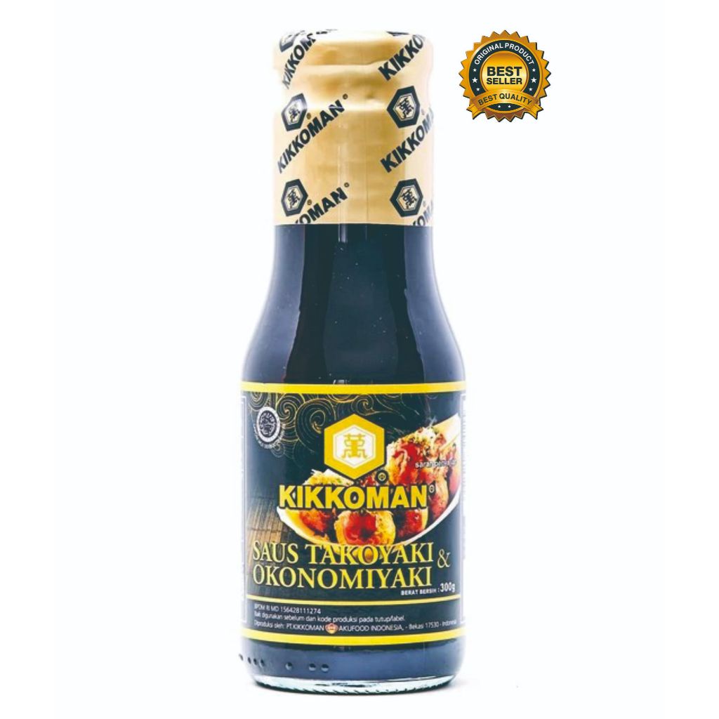 

Kikkoman Takoyaki & Okonomiyaki Sauce HALAL Botol 300 Gr