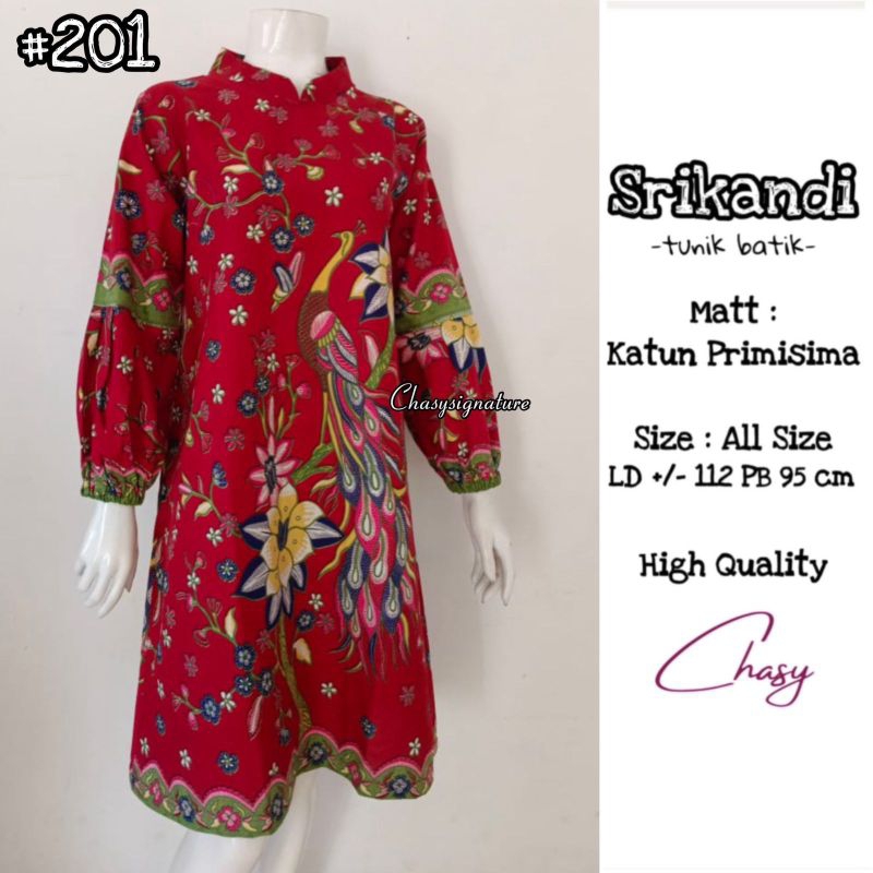 Tunik batik srikandi 201 ori batik solo
