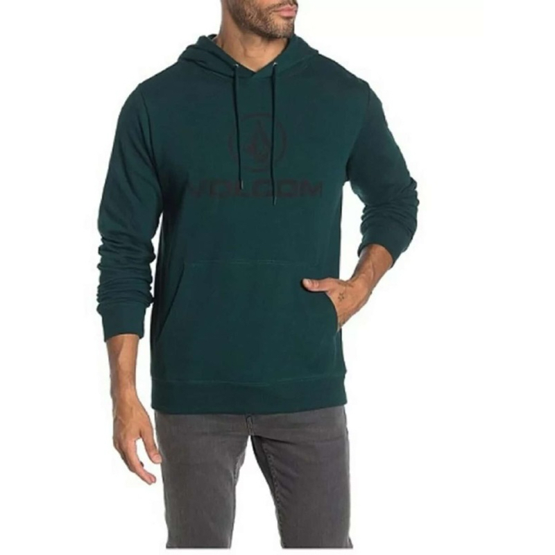 Sweater HOODIE SPYDERBILT VOLCOM Pria Hitam Spyder Bilt Planet Surf