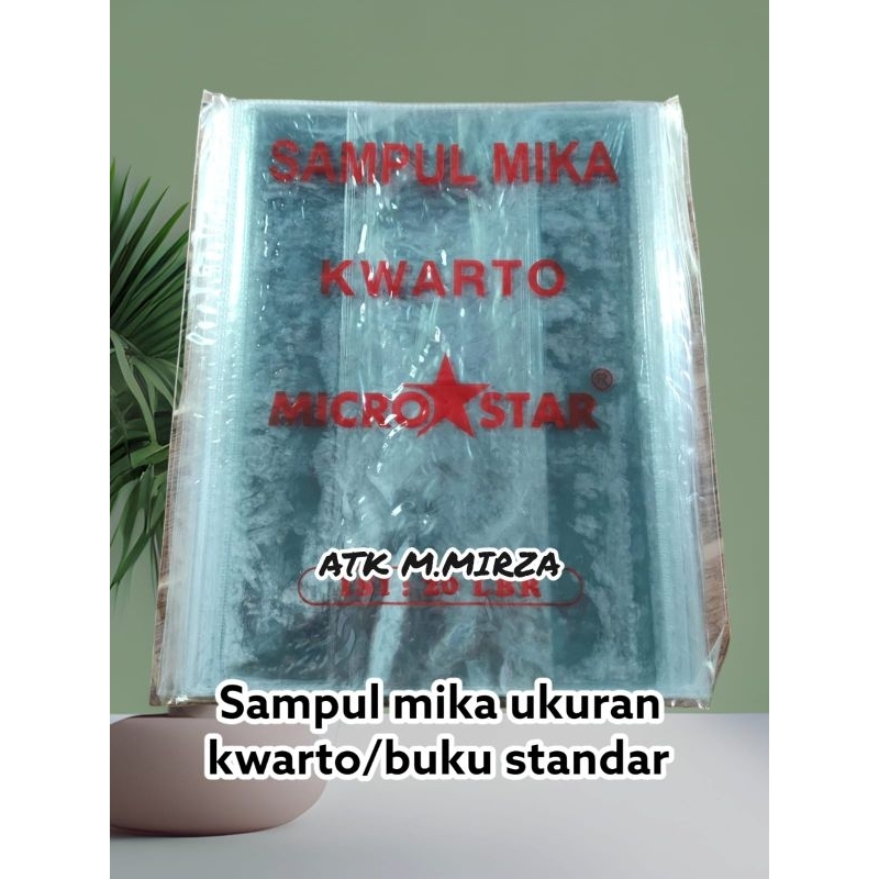 

Sampul Mika ukuran kwarto merk Microstar