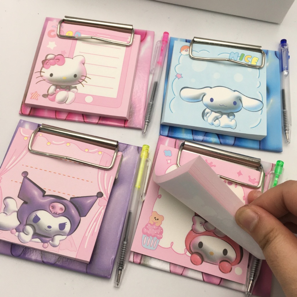 

HS - STICKY NOTES PAPAN MINI BINDER NOTES BOOK | STICKY NOTE SANRIO | STICKY NOTE CAPYBARA | CAPIBARA | CAPI BALA | STICKY NOTE LABUBU | RABUBU | KUROMI | MELODY | POMPOMPURIN | CINAMORROL | HELLO KITTY | BUKU CATATAN LUCU | BINDER NOTES | STATIONERY | AL