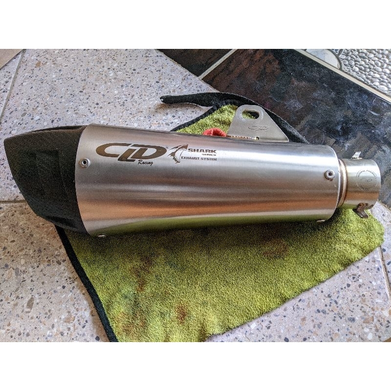 kenalpot cld shark ori