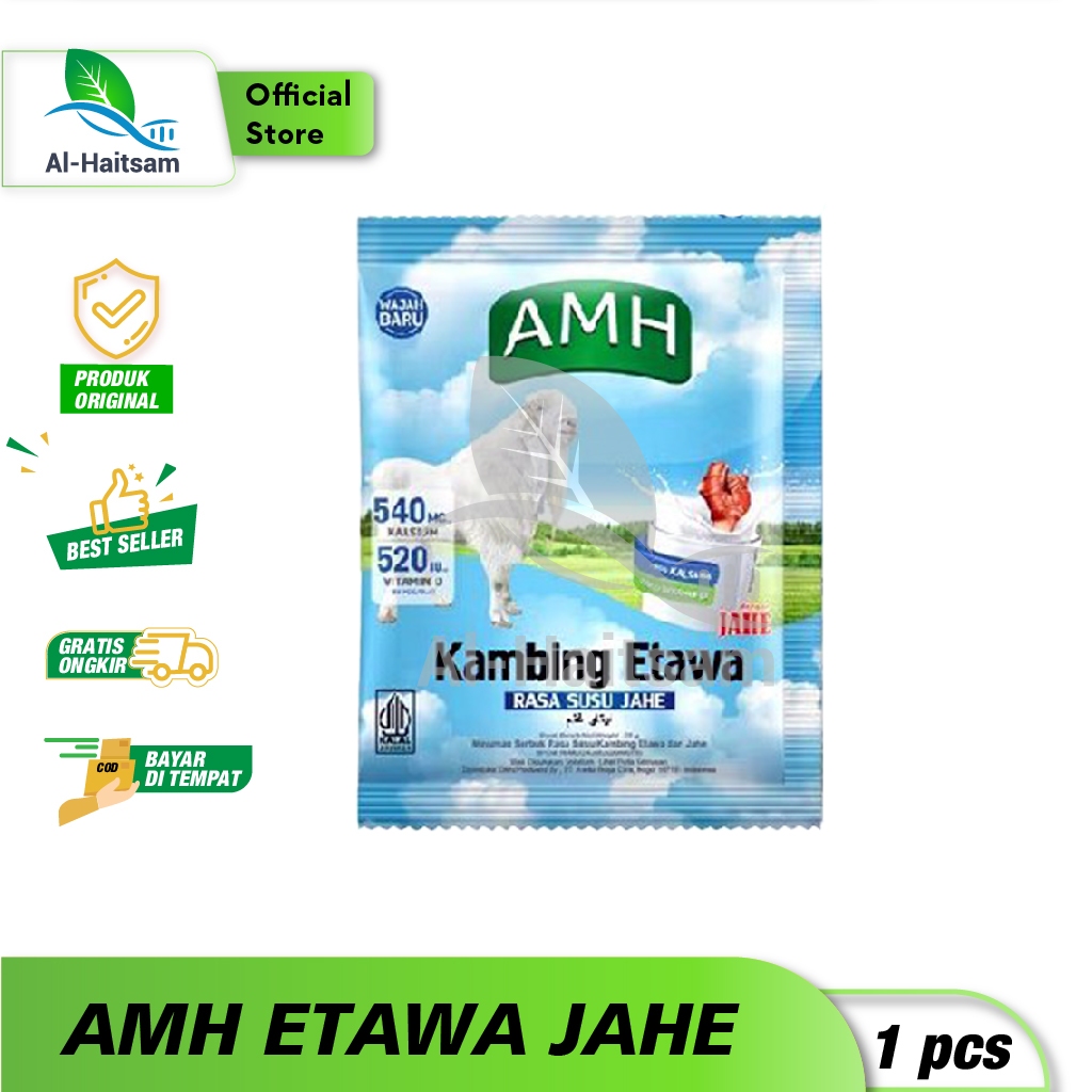 

Susu Kambing Etawa AMH plus Jahe Merah Sachet