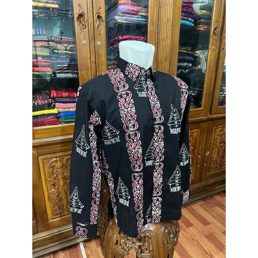 KEMEJA BATIK MEDAN | KEMEJA LENGAN PANJANG PRIA