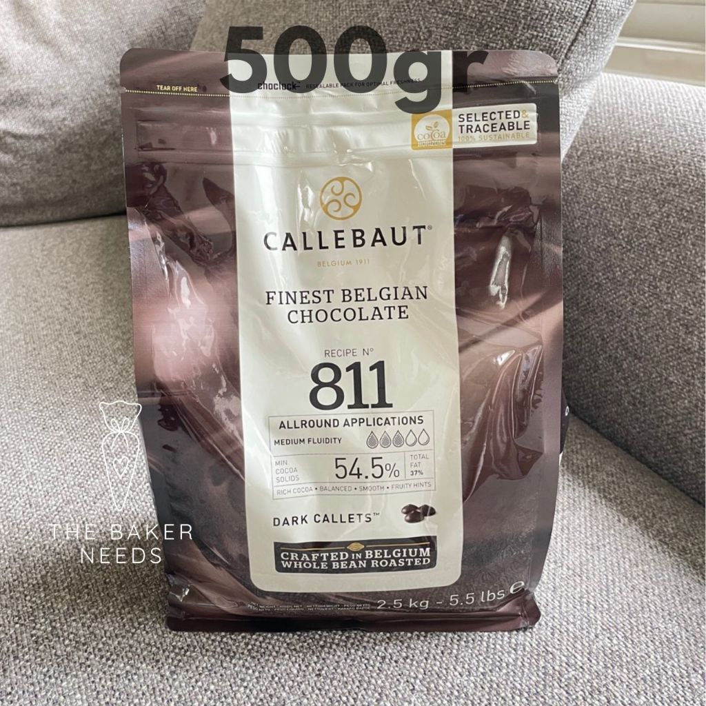 

CALLEBAUT 811 Dark Chocolate Couverture 54,5% / 500gr