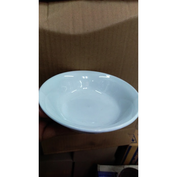 (6 PC) PIRING PUDING TOYOKI JAPAN - MANGKOK PUDING KECIL KERAMIK PUTIH