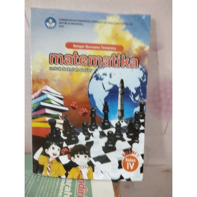 buku matematika volume 2 untuk kelas 4 IV sd mi bse bos edisi 2021