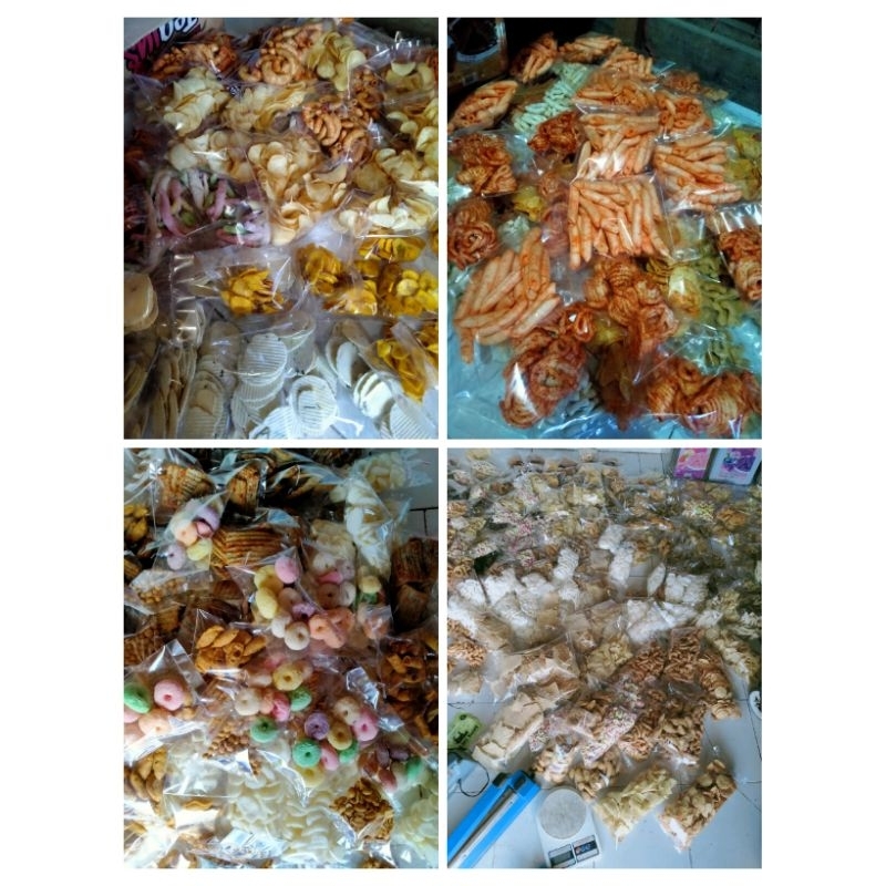 

Cemilan serba 2000/Aneka Cemilan mix serba 2000 Manis asin pedas gurih