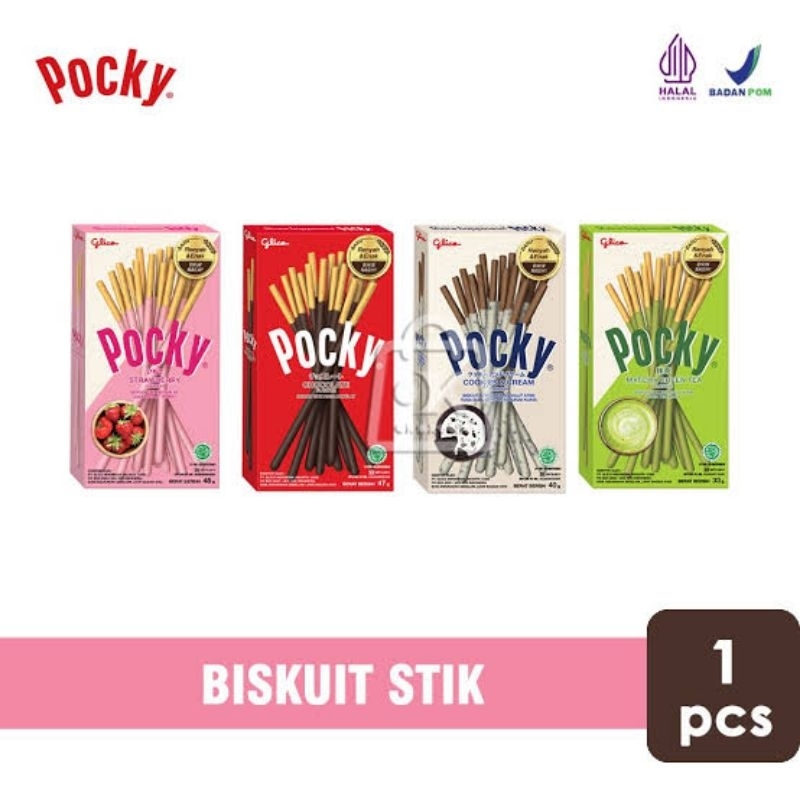 

Glico pocky Pejoy 20/21 gr kemasan kecil/ Half size