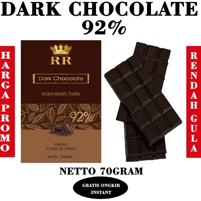 

CHCHOLAT BATANG UNTUK DIET 92%