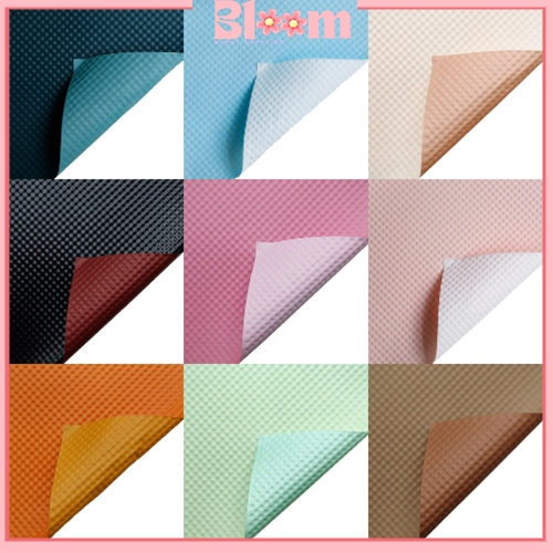 

Flower Wrapping Paper Dua Warna Bi Color DOT Kertas Buket Bunga Florist Cellophane KB6314