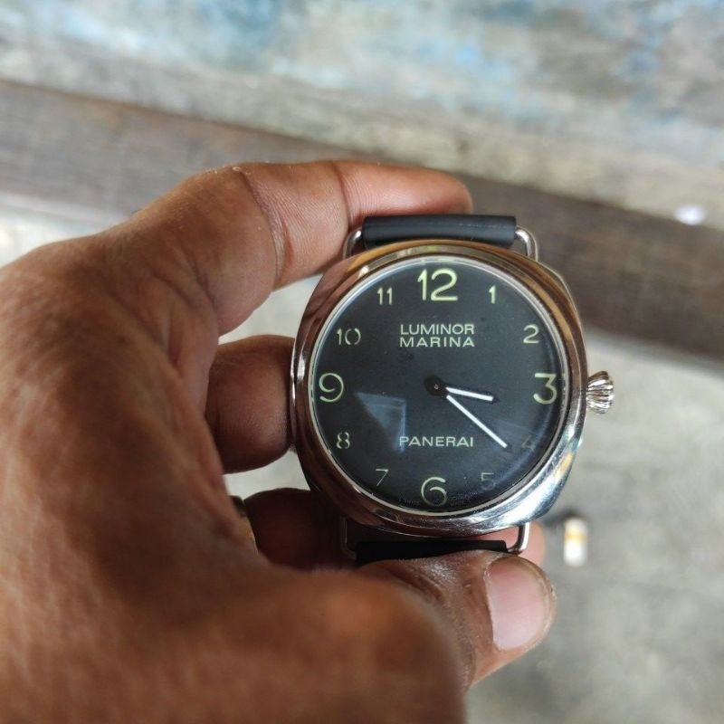 jam luminor panerai Marina Quart clone swiss bekas