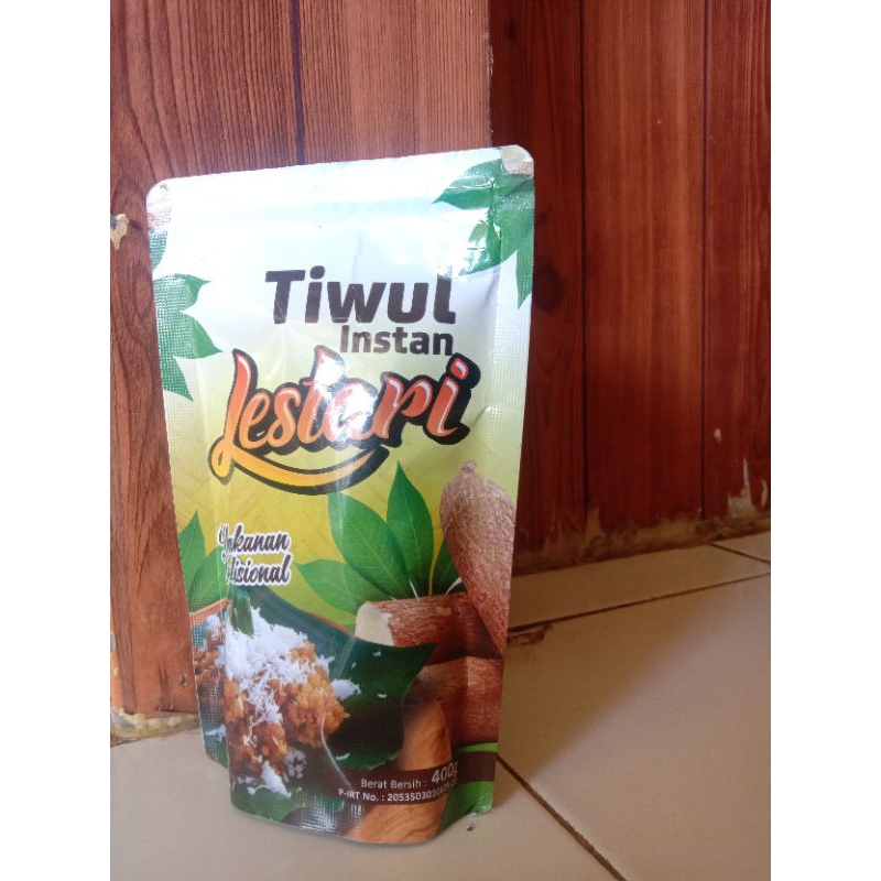 

Tiwul Instan Makanan Tradisional