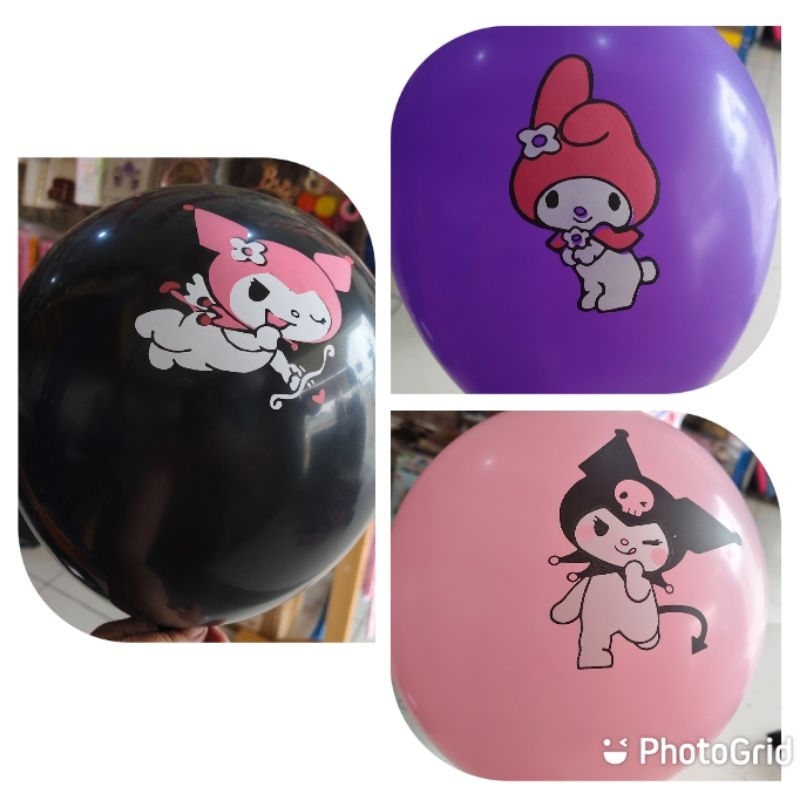 Balon Latex Doff 12 inch Karakter/Balon Karet Karakter 12 inch