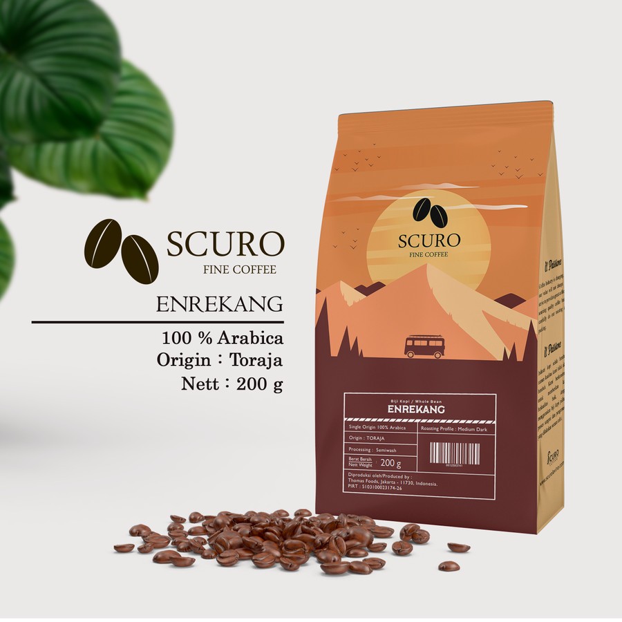 

Scuro Coffee - Arabica Toraja | 200gr