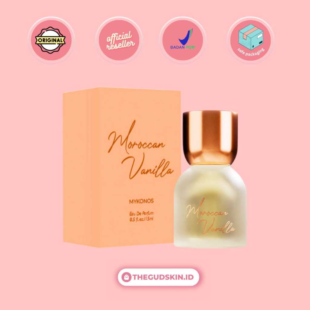 Mykonos Moroccan Vanilla 15 ML for unisex parfum MYKONOS Travel Size