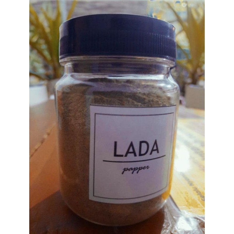 

Lada putih Bubuk Original 100% Merica Asli(Kemasan Botol Bumbu)