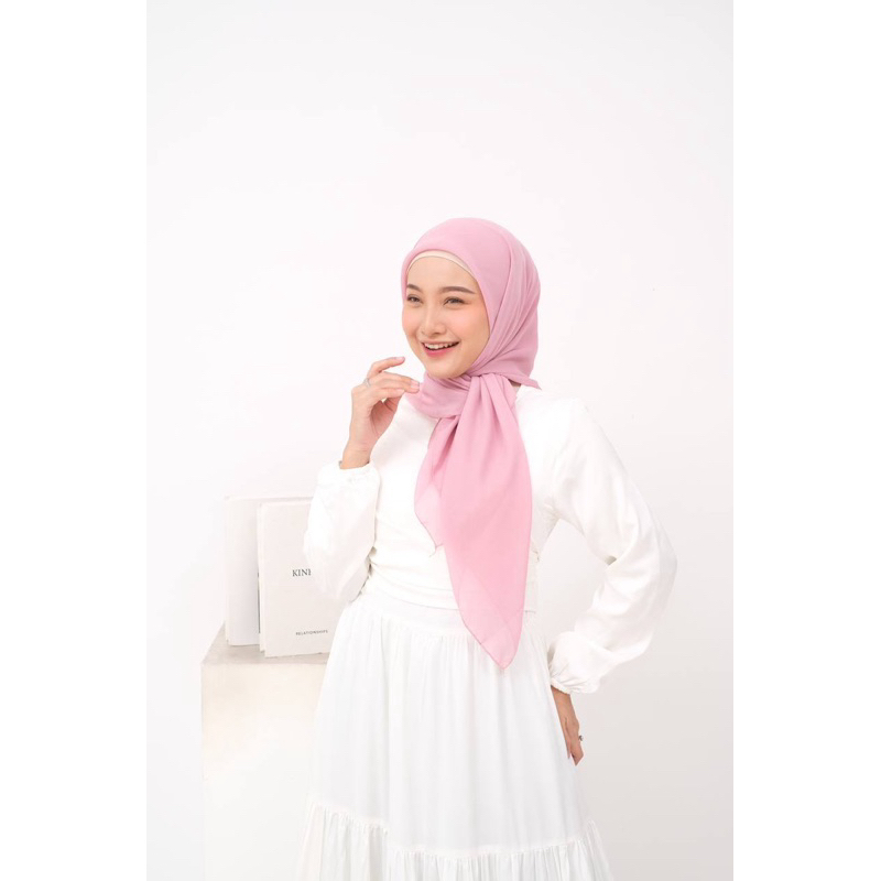 (BELI 2 GRATIS 1) Bella Square Premium hijab murah nyaman cantik cocok dengan ciput