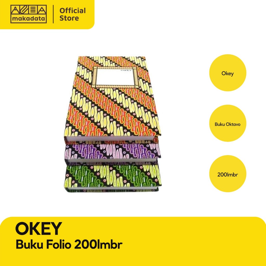

BUKU TULIS KEUANGAN / HARDCOVER UKURAN FOLIO ISI 200 LEMBAR OKEY
