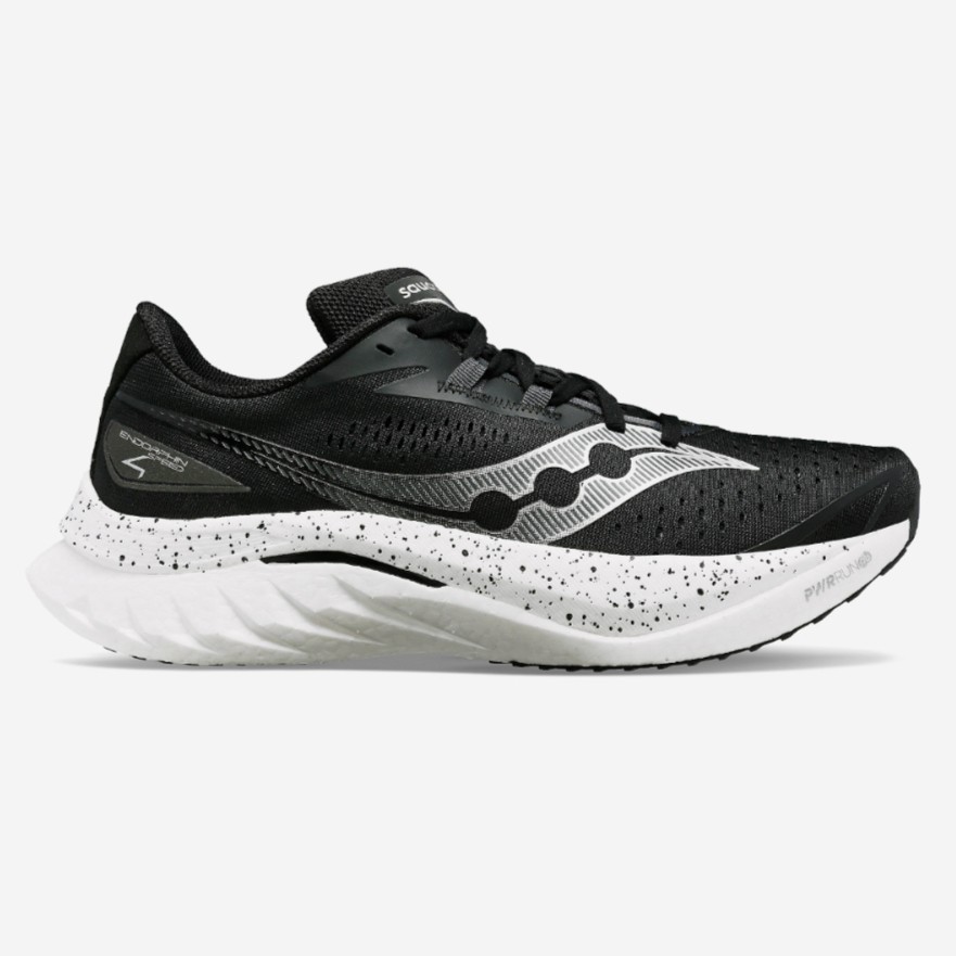 SAUCONY ENDORPHIN SPEED 4 BLACK WHITE