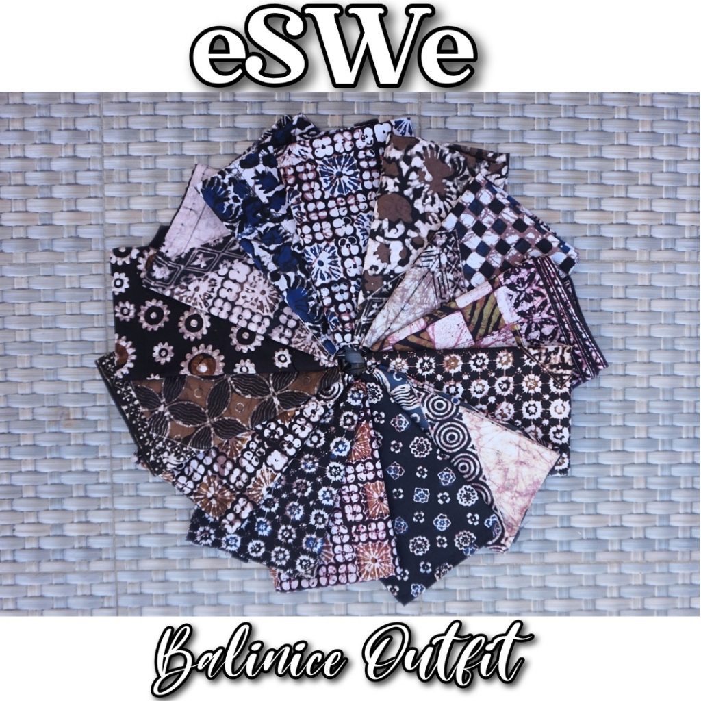 FREE PUCUK | Udeng Batik Semi Tulis Premium Lembaran | Premium Quality | Mirip Batik Tulis | Udeng J