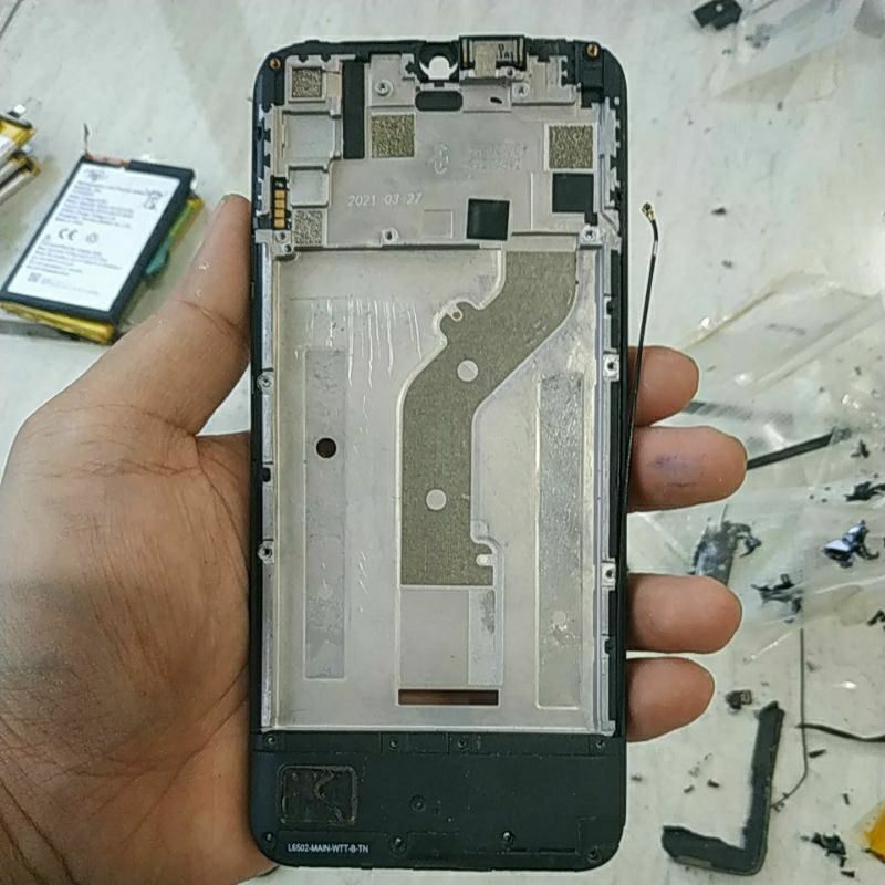 frame fulset bekas itel L6502