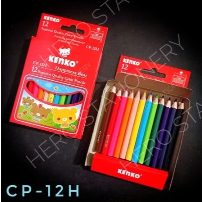 

Kenko pensil warna mini 12 warna CP-12H