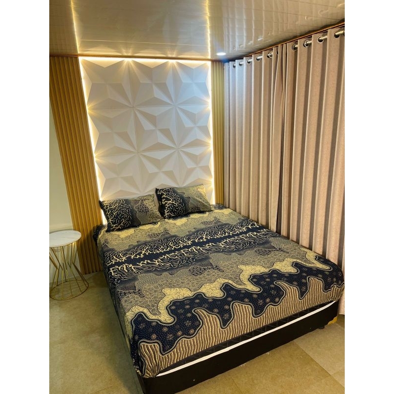 Sprei geulis motif batik