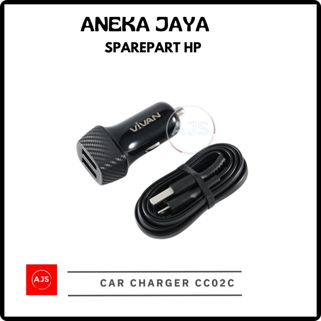 CHARGER MOBIL / CAR CHARGER VIVAN CC02C
