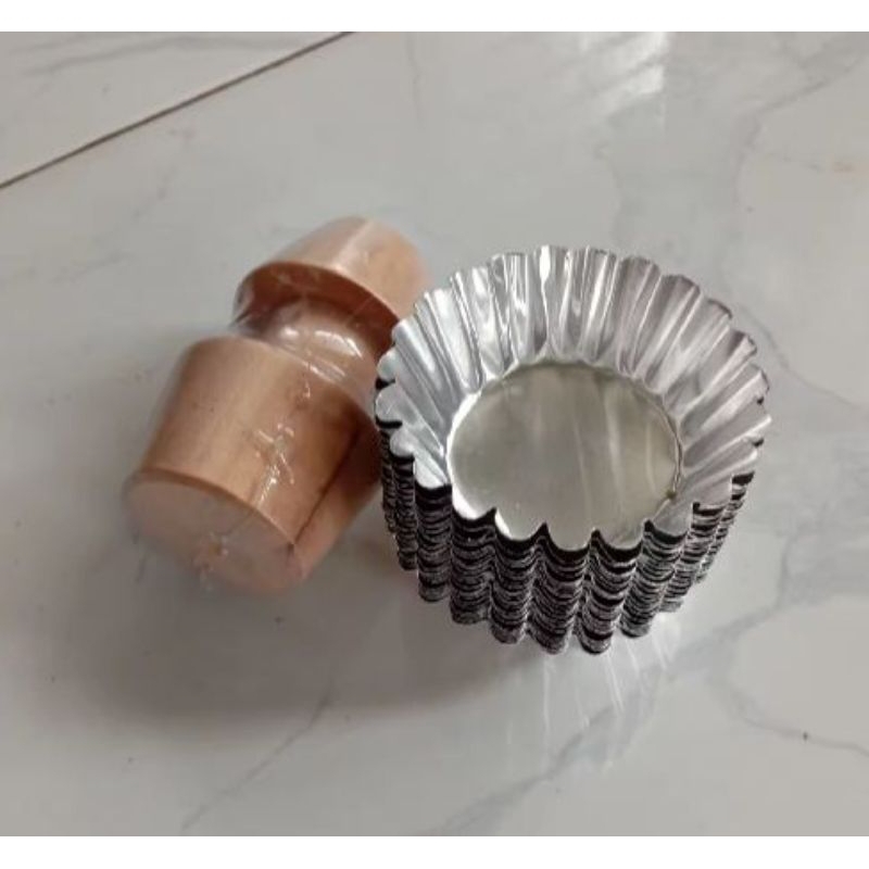 Cetakan Kue Sus Pie 20pcs + Tekanan Pie / Cetakan Kue / Loyang Cetakan Kue