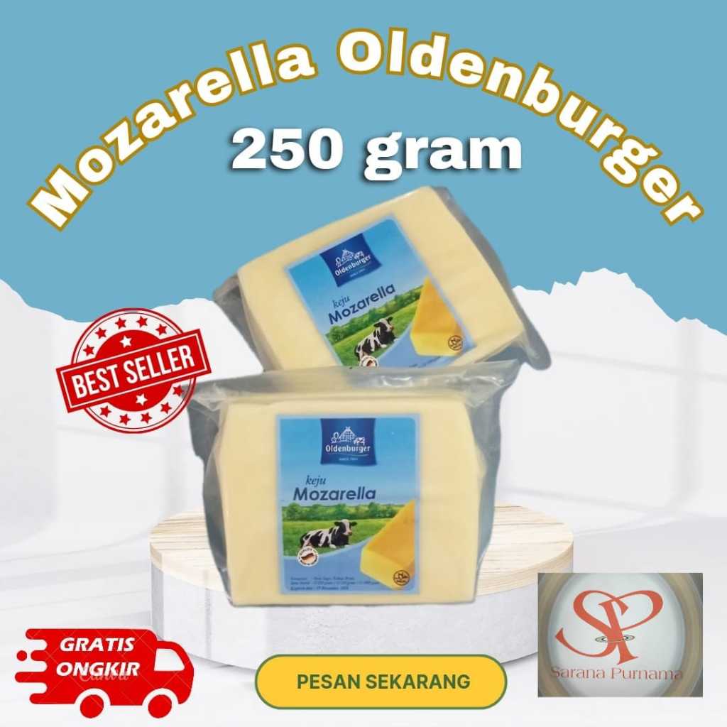 

Mozarella Oldenburger 250gr