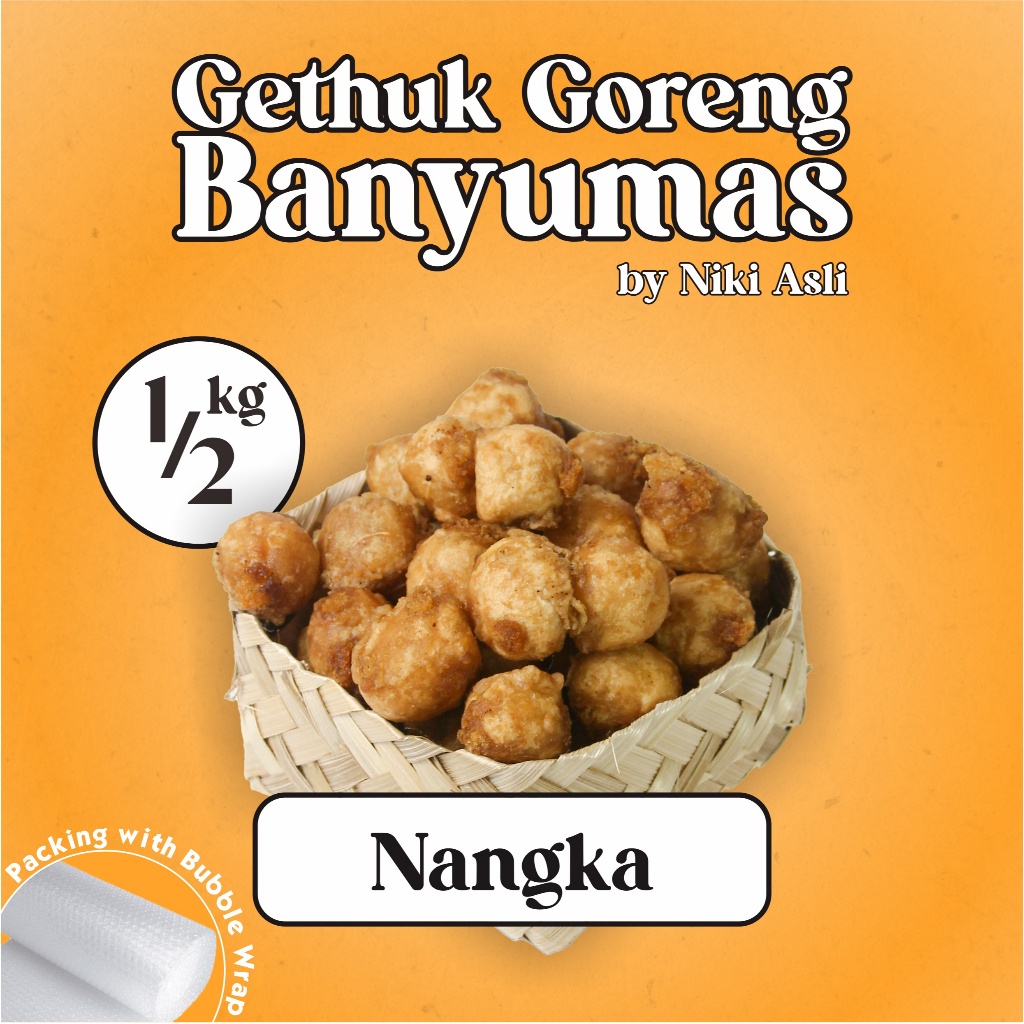 

GETUK GORENG 1/2 Kg Nangka / 500gr Niki Asli / Banyumas / Purwokerto / Sokaraja