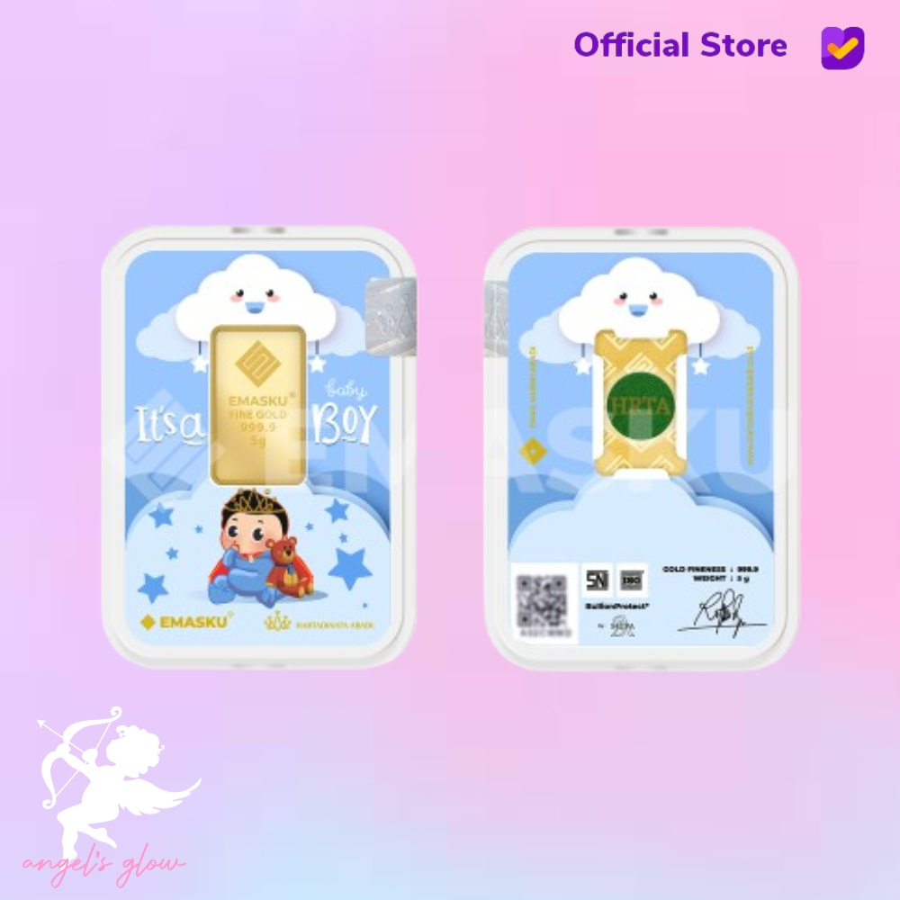 Logam Mulia Emasku Baby Boy Series - 5 Gram