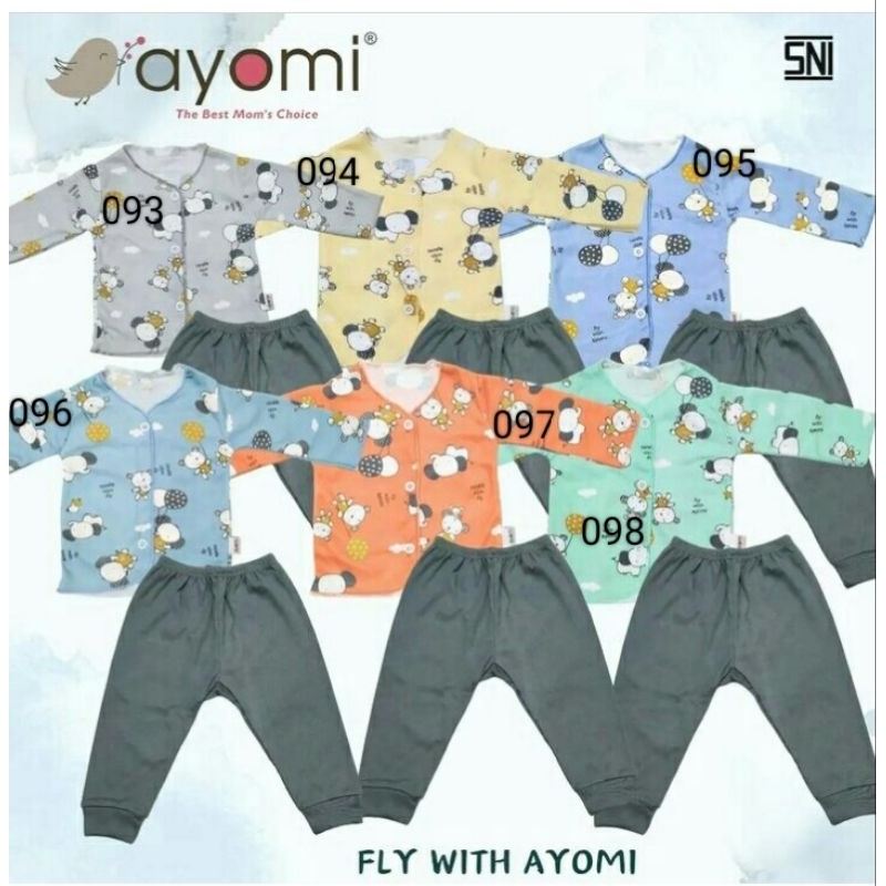 Fly with Ayomi Setelan Newborn panjang