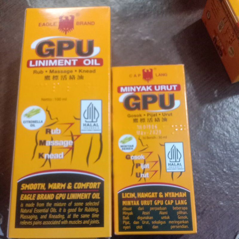 minyak gosok gpu