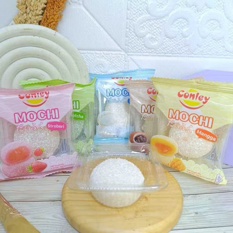 

mochi viral/ MOCHI CONLEY VIRAL TABURAN KELAPA MOCHI DOUBLE COKLAT ENAK