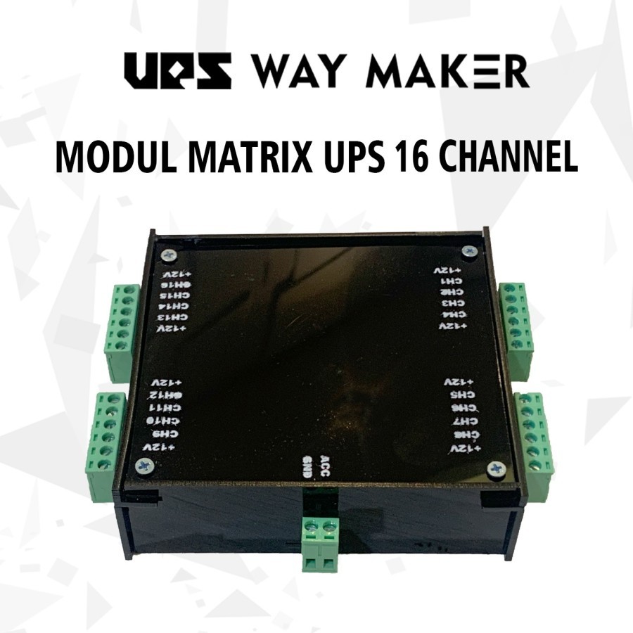 Promo Modul Matrix Biled Welcome Light 16 Channel Ups Way Maker