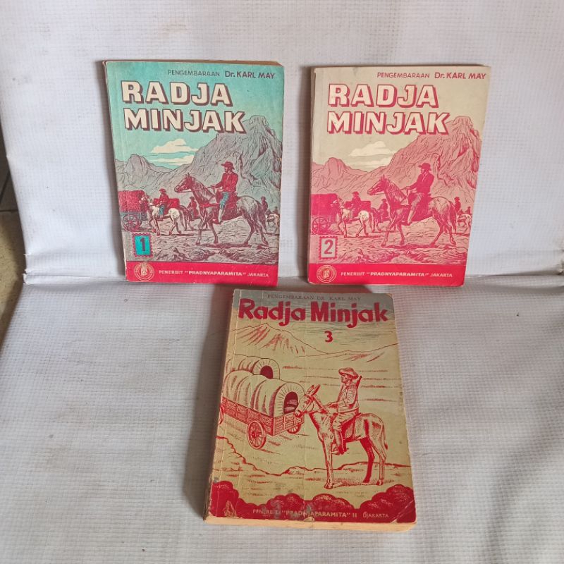 NOVEL PENGEMBARAAN Dr. KARL MAY RADJA MINJAK VOL.1 - 3 TAMAT