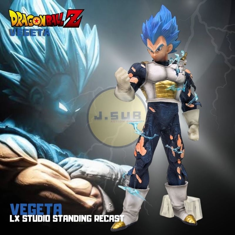Action Figure Vegeta Statue Dragonball DBZ LX Studio Standing Recast