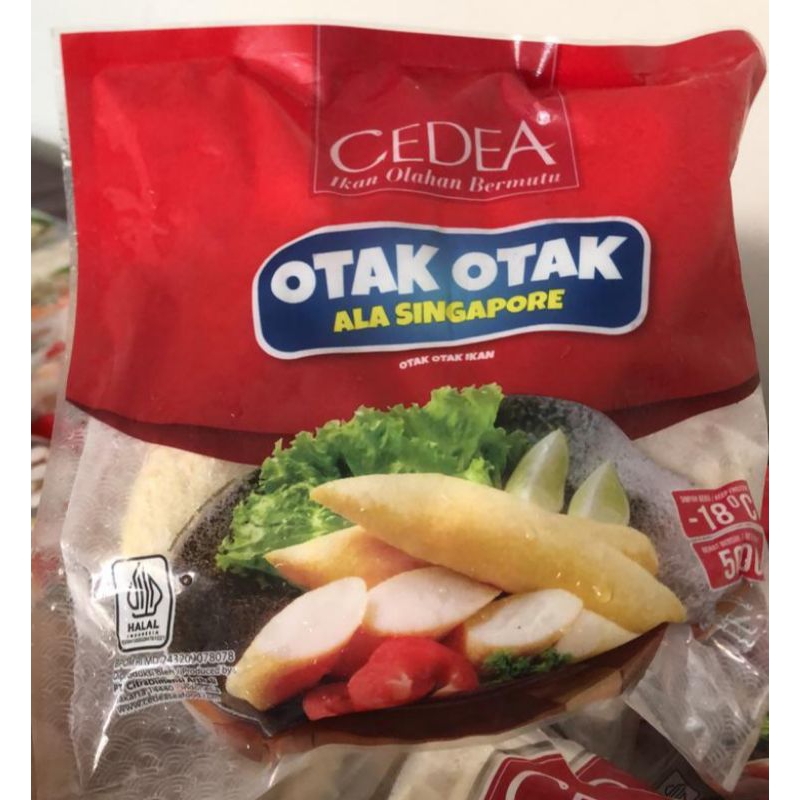 

Cedea Otak Otak Singapore 500gr