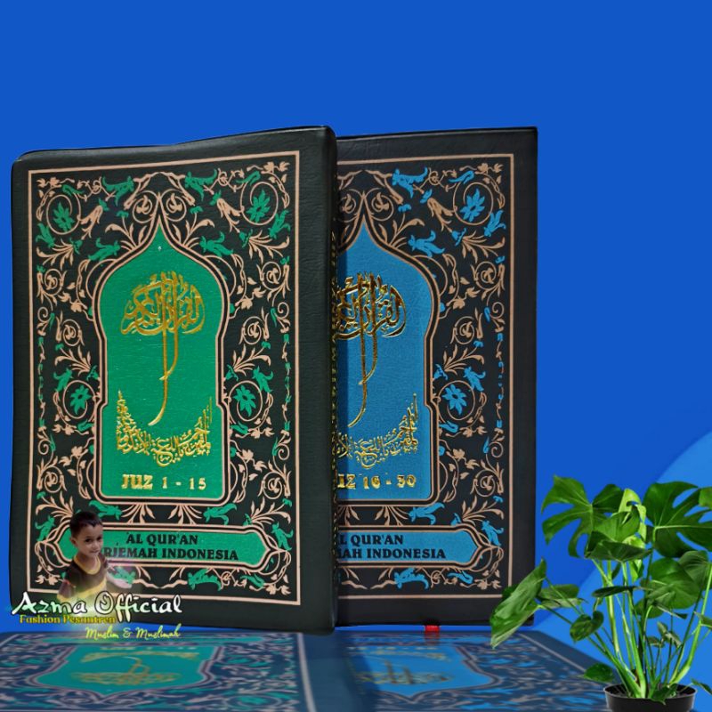 Al Qur'an Kudus Terjemah Tanggung 2 Jilid | Al Quran Tanggung Menara Kudus Rosm Utsmani