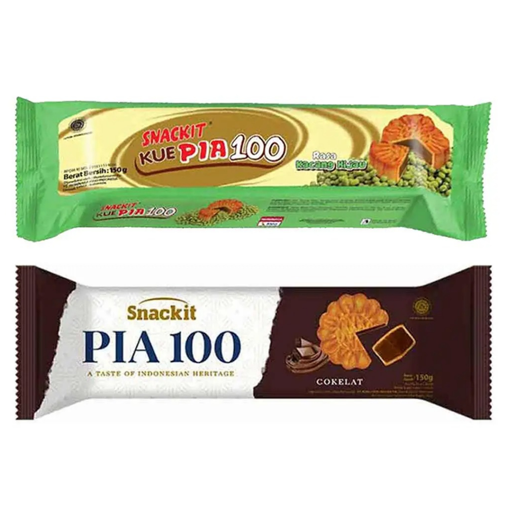 

Snackit Pia 100 Kue Bulan Varian Rasa Kemasan Cokelat Chocolate Moon Cake Kacang Hijau Green Bean 1