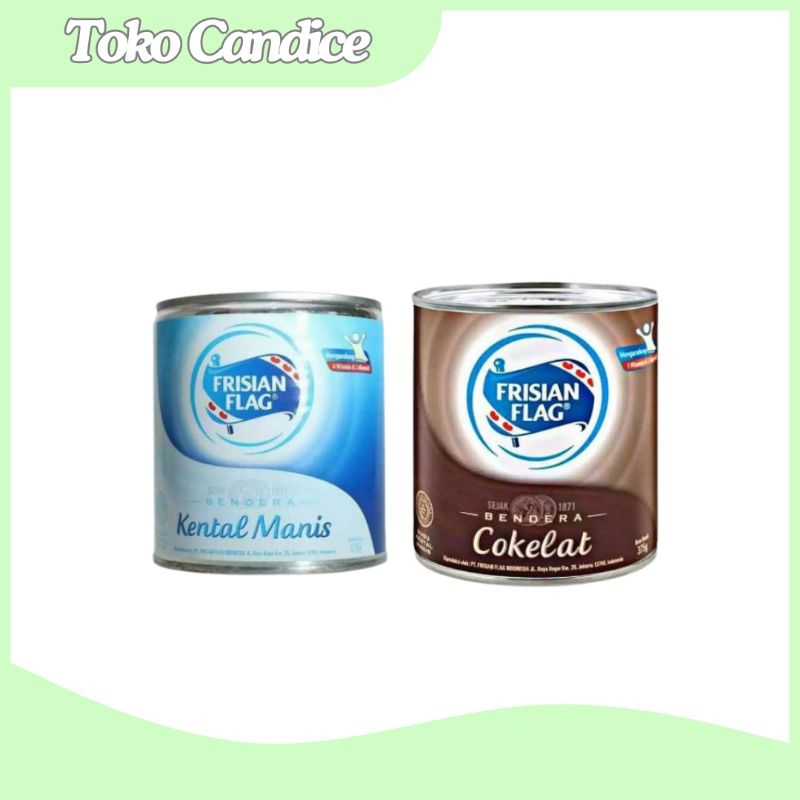 

Susu Kental Manis Frisian Flag 370 Gr Varian Putih/Cokelat (1 Klg)