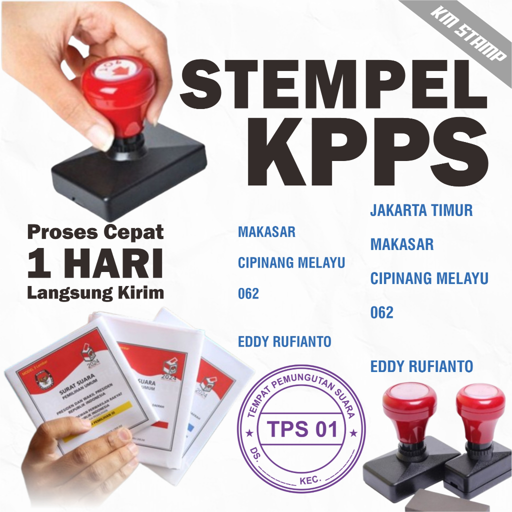 

STEMPEL PEMILU/TPS/RESMI/SESUAI-KPU