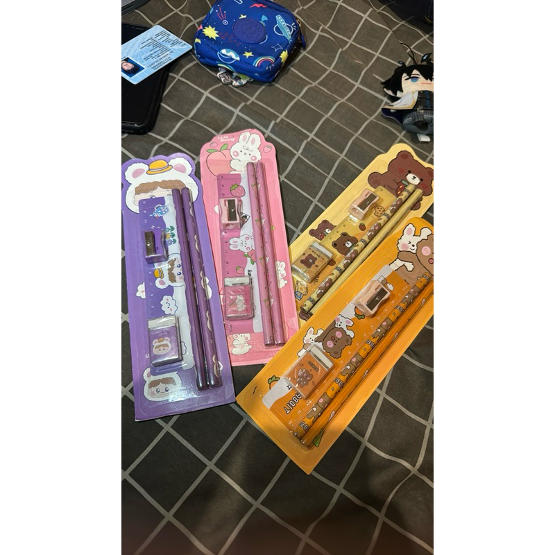 

1 set stetionary pencil untuk anak sekolah import