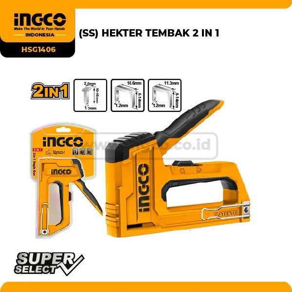 

(SS) HEKTER TEMBAK 2 IN 1 HSG1406 INGCO