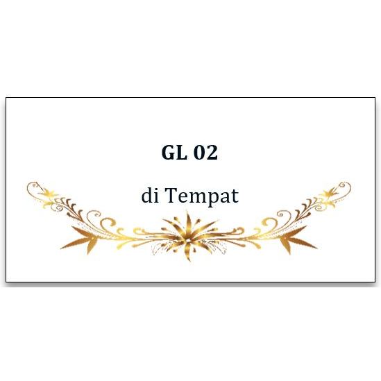 

Cetak Label Nama Undangan 103 / Proses cepat / Motif GL 02/ bingkai / aestetic / kekuningan / murah