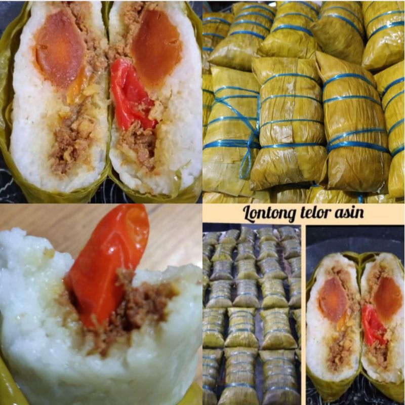 

Lontong Telor Asin 10 Pcs Enak Legit