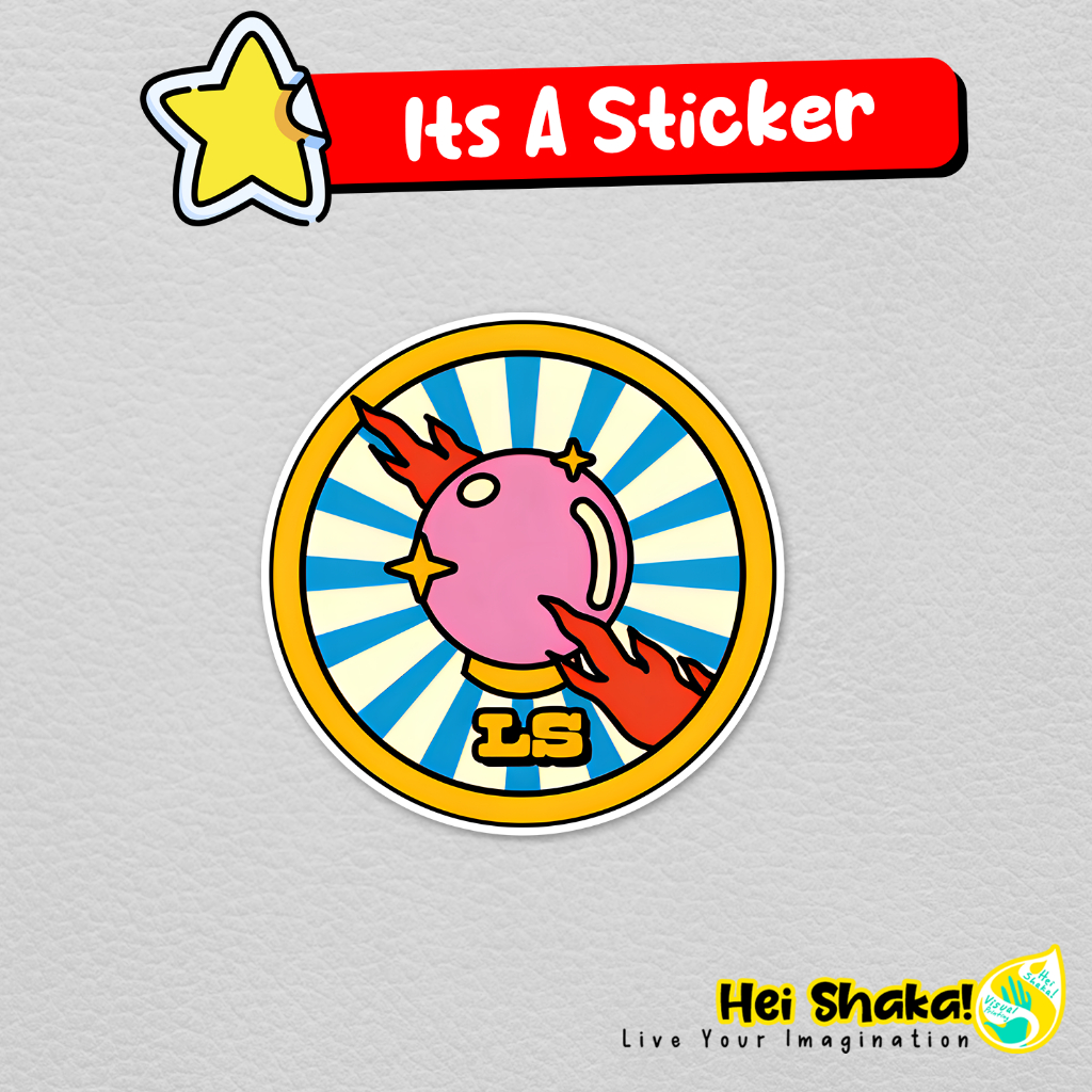 

Stiker Lomba Sihir Bola Pink Sticker Vinyl Musik Band Indie Bahan Anti Air