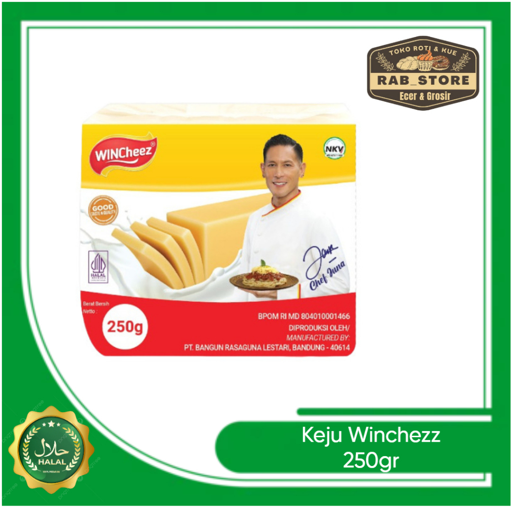 

Keju WINCHEEZ Reguler / Keju Cheddar Winchees 250gr